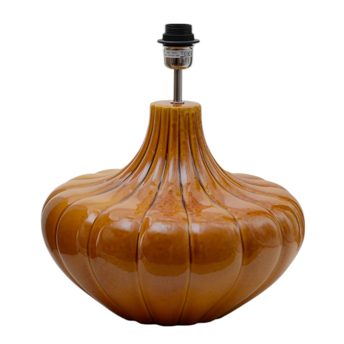 Hallbergs Belysning Harmony Lampfot Mustard 34cm