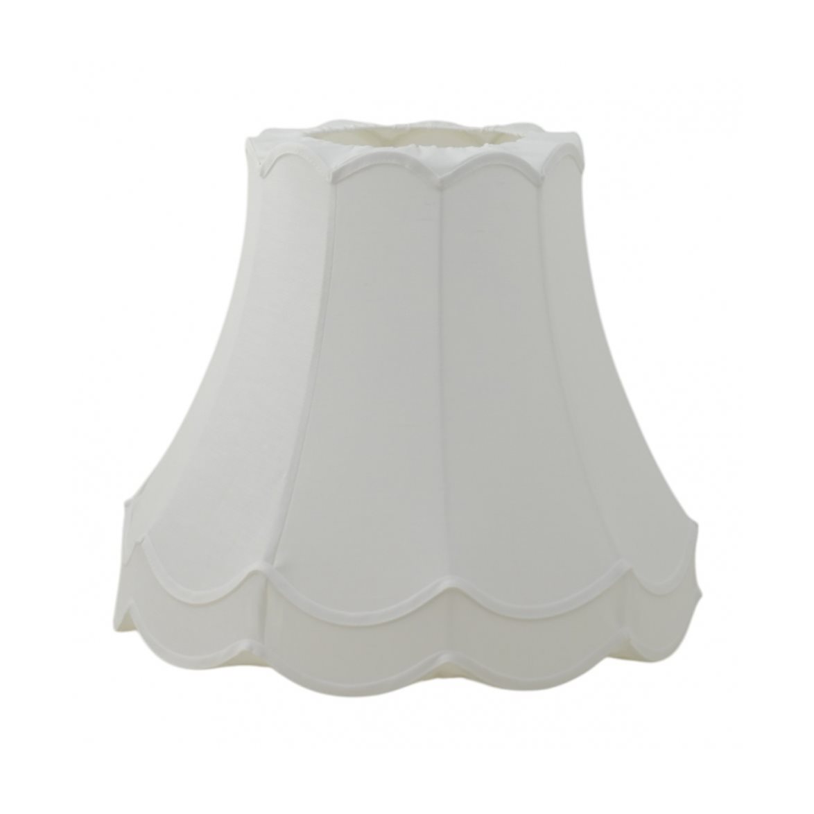 Hallbergs Belysning Linn Lampsk&auml;rm, Vit 53 cm