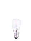 LED-lampa päron E14 3W opal dimbar
