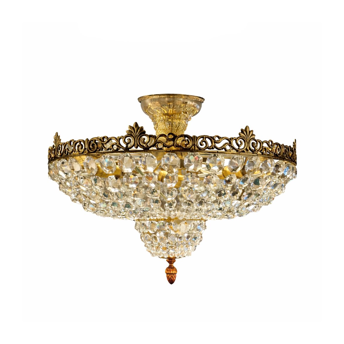 Vintage by Bright 1-2-3 Kristallplafond 40 cm