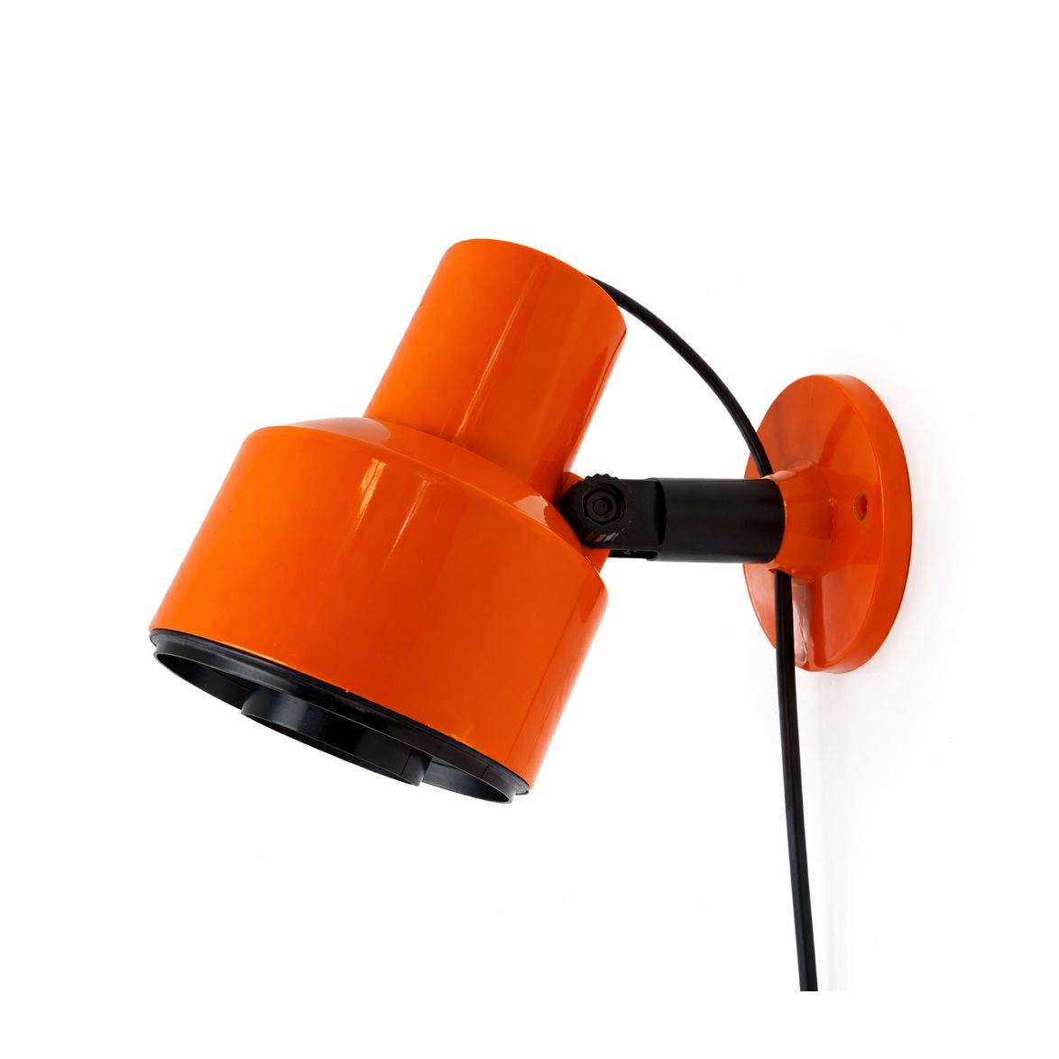 Vintage by Bright 1-2-3 Retro V&auml;gglampa orange