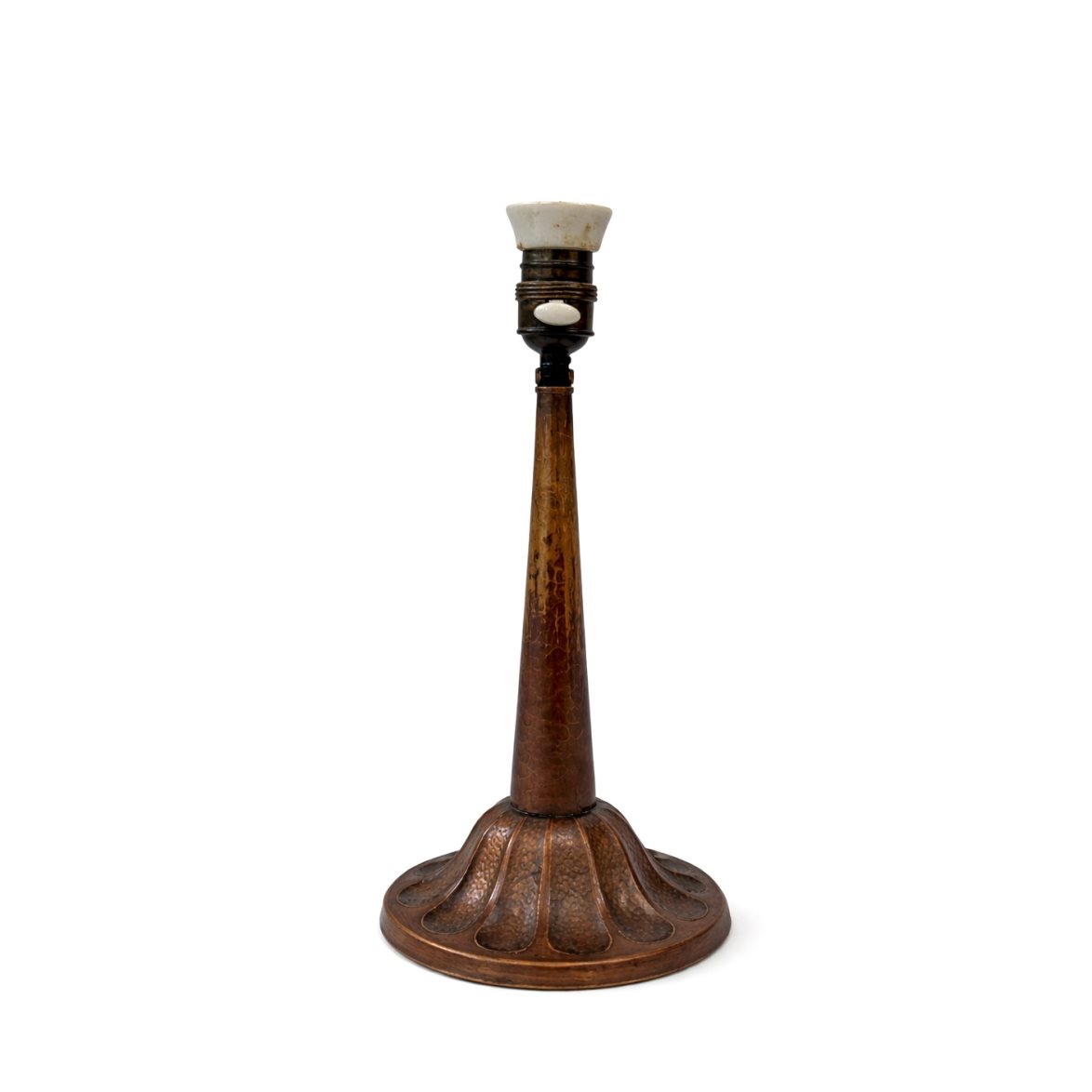 Vintage by Bright 1-2-3 Lampfot plåt 23 cm