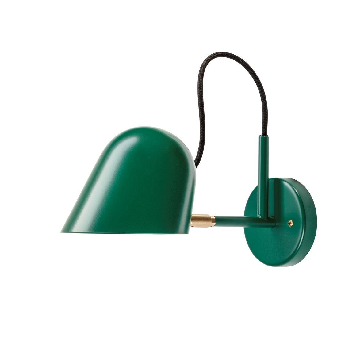 &Ouml;rsj&ouml; Belysning Streck V&auml;gglampa med kopplingshus, Tallgr&ouml;n/m&auml;ssing
