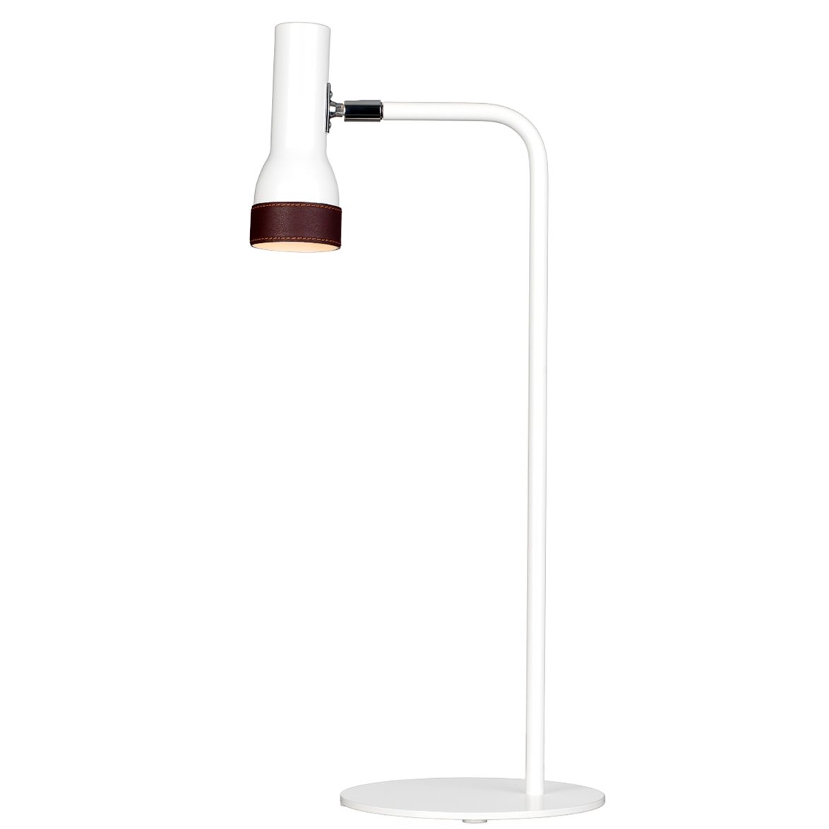 Örsjö Belysning Talk bordslampa, Vit & brun | Inomhusbelysning - Bordslampor - Bordslampor Interiör | Lampspecialisterna