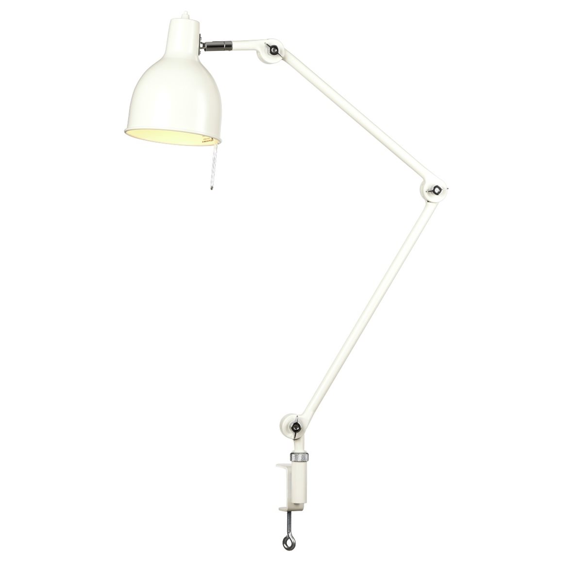 Örsjö Belysning PJ65 klämlampa, Vit | Inomhusbelysning - Bordslampor - Bordslampor Interiör | Lampspecialisterna
