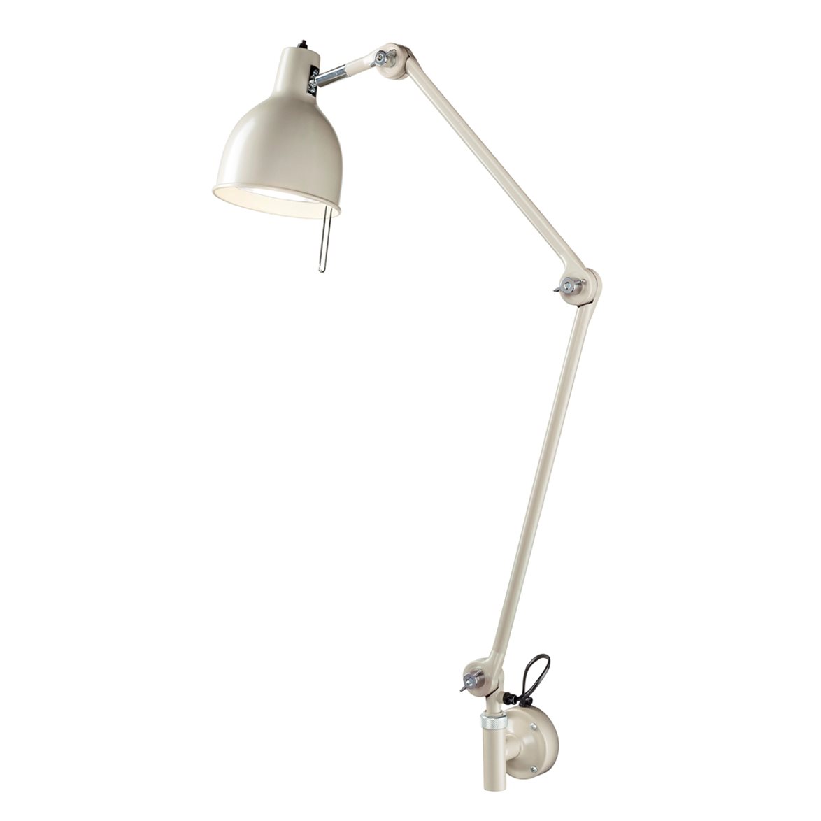 Örsjö Belysning PJ70 vägglampa m. sladd, Grå | Inomhusbelysning - Vägglampor - Vägglampor Interiör | Lampspecialisterna
