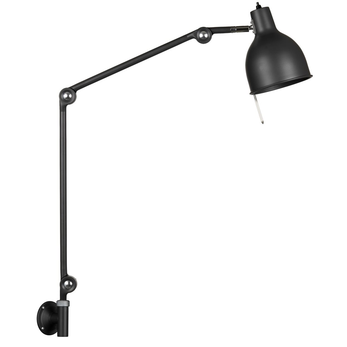 Örsjö Belysning PJ70 vägglampa fast, Svart | Inomhusbelysning - Vägglampor - Vägglampor Interiör | Lampspecialisterna