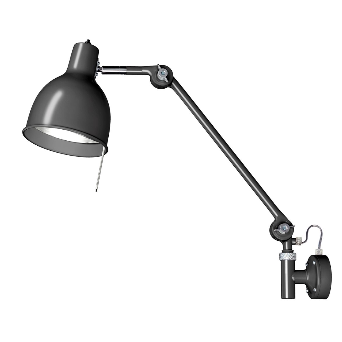 Örsjö Belysning PJ72 vägglampa fast, Svart | Inomhusbelysning - Vägglampor - Vägglampor Interiör | Lampspecialisterna