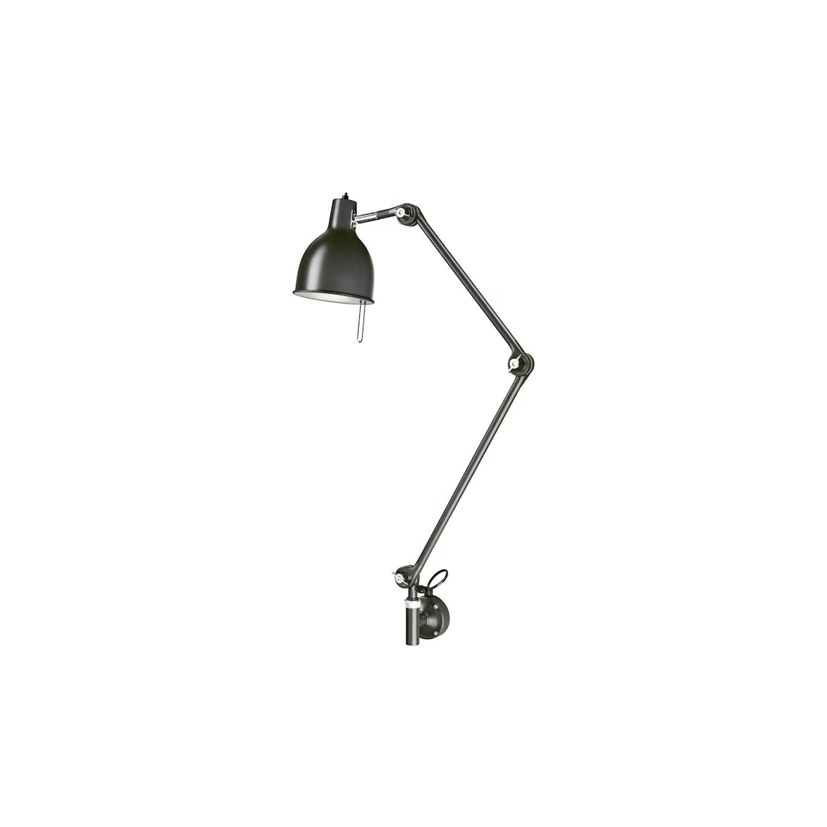 Örsjö Belysning PJ70 vägglampa m. sladd, Svart | Inomhusbelysning - Vägglampor - Vägglampor Interiör | Lampspecialisterna