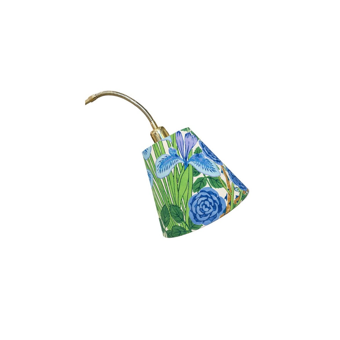 BERGO Lampskärmar Alf 23 lampskärm Campanula Peacock/Opal | Lampskärmar - Lampskärm läslampor | Lampspecialisterna