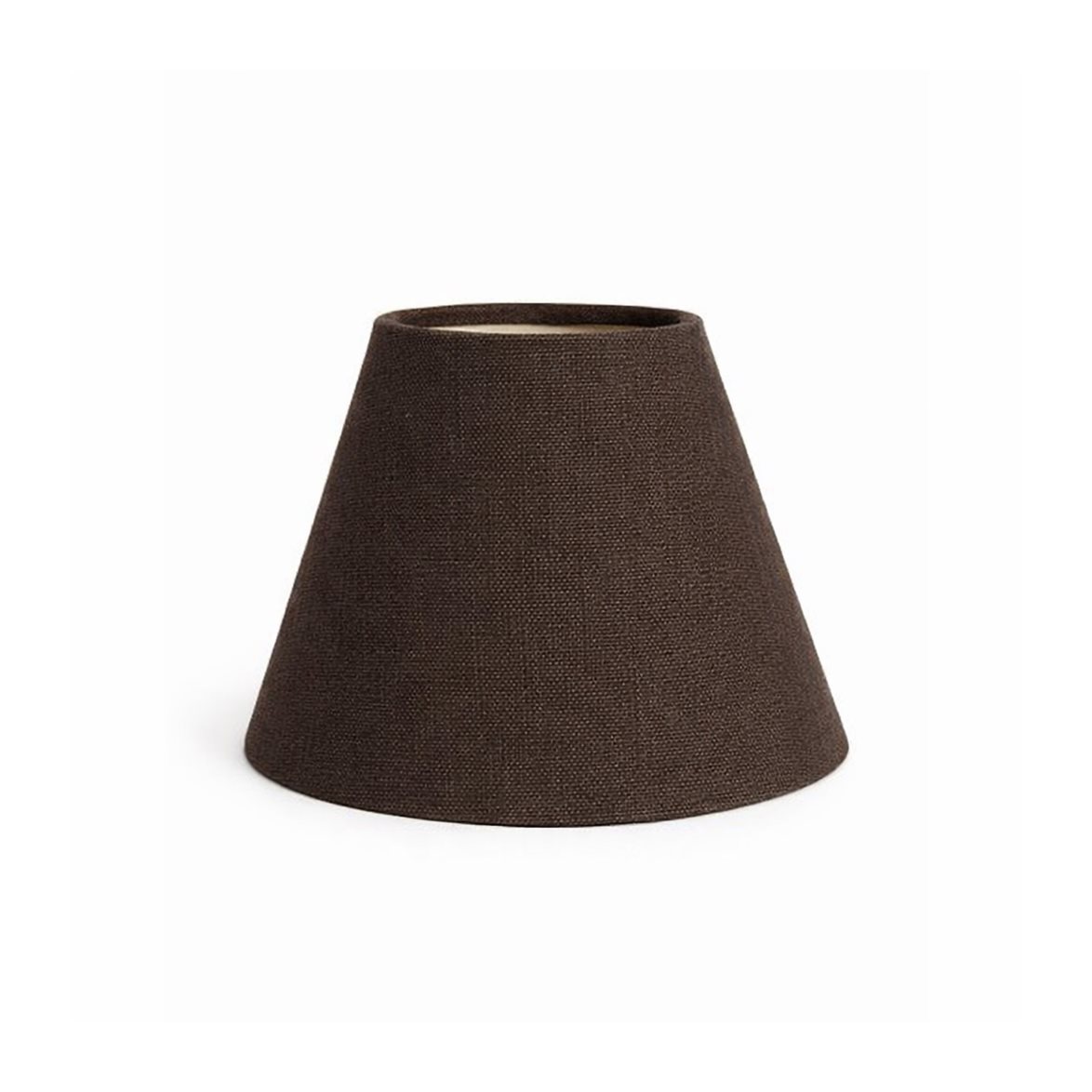 BERGO Lampskärmar Leo 22 lampskärm Linen Chocolate | Lampskärmar - Lampskärm bordslampor | Lampspecialisterna