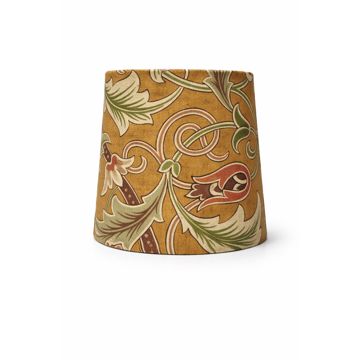 BERGO Lampskärmar Sixten 17 lampskärm Scrolling Tulip Gold | Lampskärmar - Lampskärm bordslampor | Lampspecialisterna