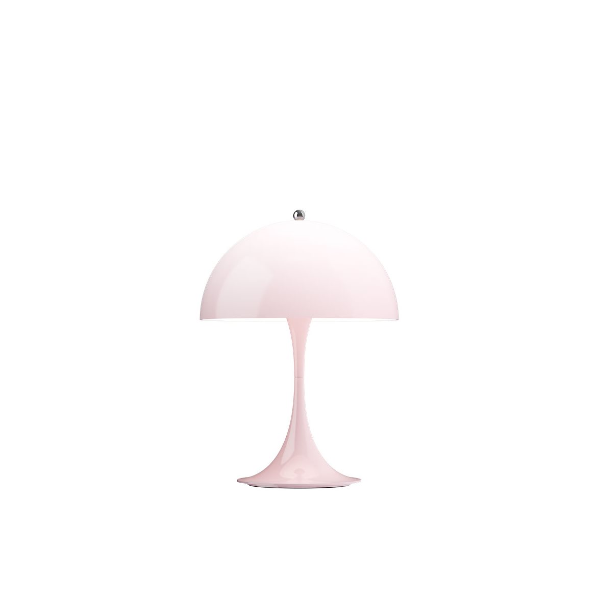 Louis Poulsen Panthella 250 Portabel bordslampa Opal Pale Rose V3 | Inomhusbelysning - Bordslampor - Bordslampor Interiör | Lampspecialisterna