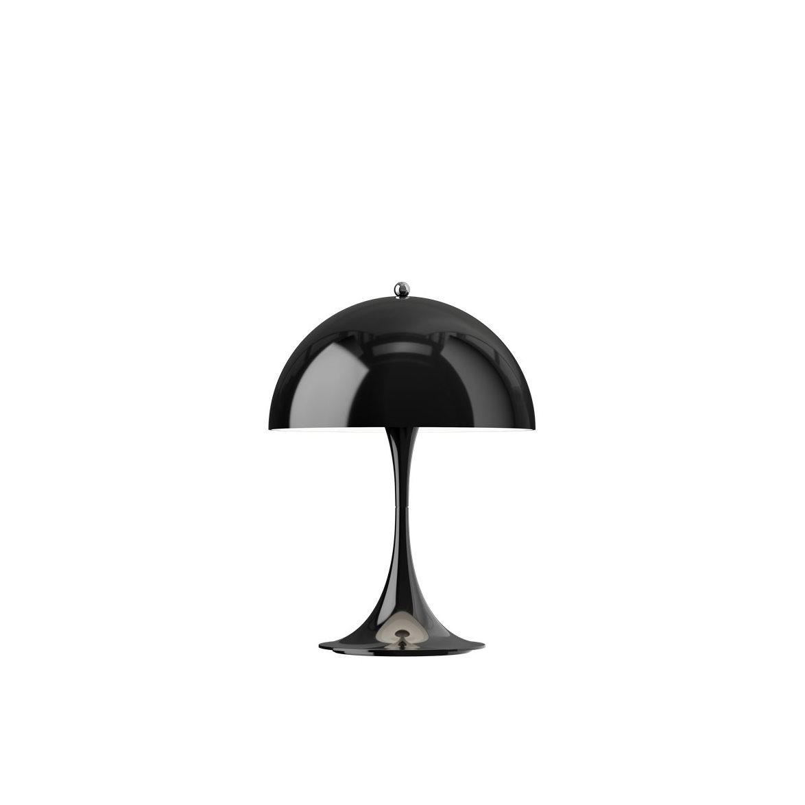 Louis Poulsen Panthella 250 Portabel bordslampa Opaque Black V3 | Inomhusbelysning - Bordslampor - Bordslampor Interiör | Lampspecialisterna
