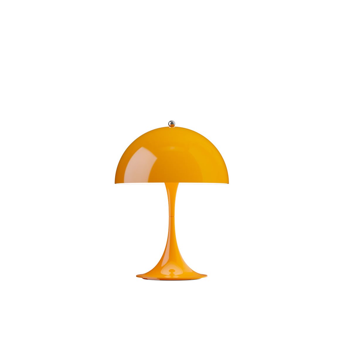 Louis Poulsen Panthella 250 Portabel bordslampa Opaque Orange V3 | Inomhusbelysning - Bordslampor - Bordslampor Interiör | Lampspecialisterna