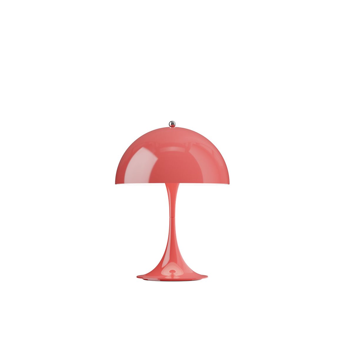 Louis Poulsen Panthella 250 Portabel bordslampa Opaque Coral V3 | Inomhusbelysning - Bordslampor - Bordslampor Interiör | Lampspecialisterna