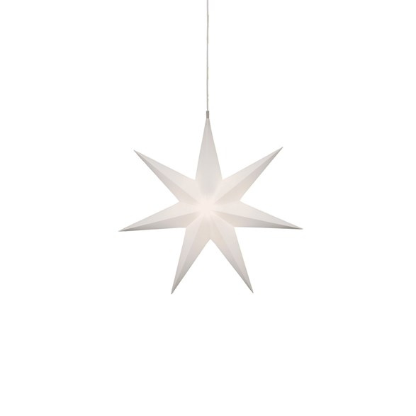 Twinkle Star julstjärna vit