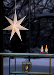 Twinkle Star julstjärna vit