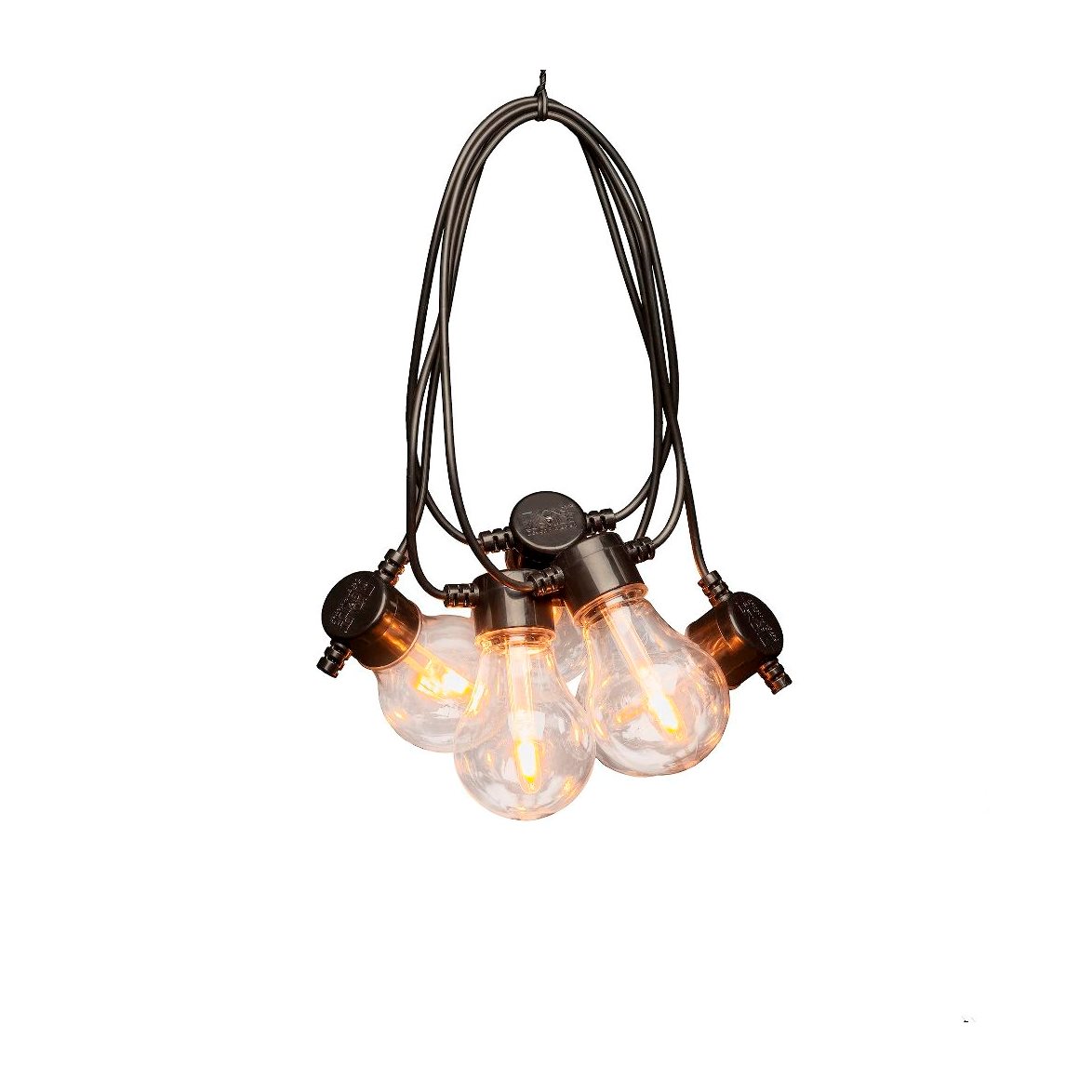 Konstsmide Ljusslinga E27 10 LED utbytbar 4,5m