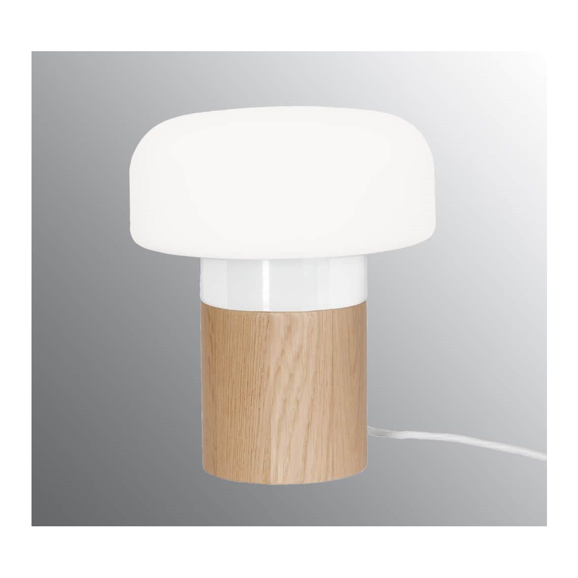IFÖ Electric Solenne Sideboard bordslampa mattlackerad ek Ø250 vit | Inomhusbelysning - Bordslampor - Bordslampor Interiör | Lampspecialisterna