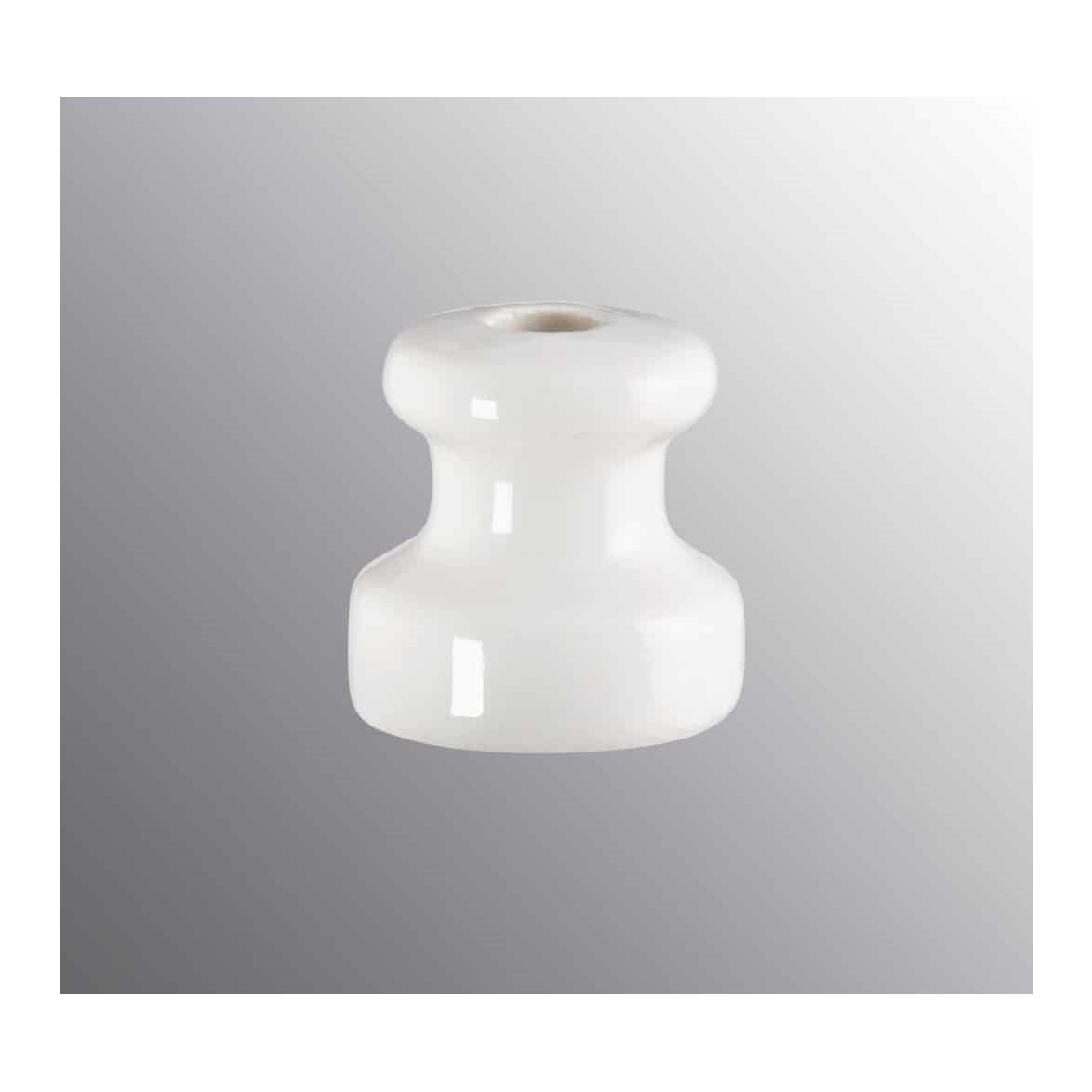 IFÖ Electric Isolatorknopp Ø31 vit | Elmaterial - Övrigt eltillbehör | Lampspecialisterna