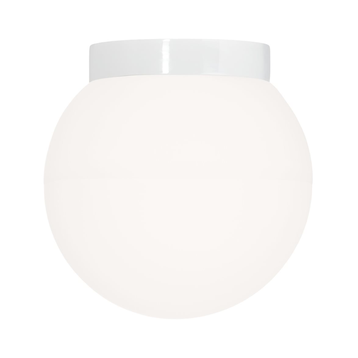 IFÖ Electric Plafond/vägg Classic Glob matt opalglas Ø300 rak vit | Badrumsbelysning - Taklampor badrum | Lampspecialisterna