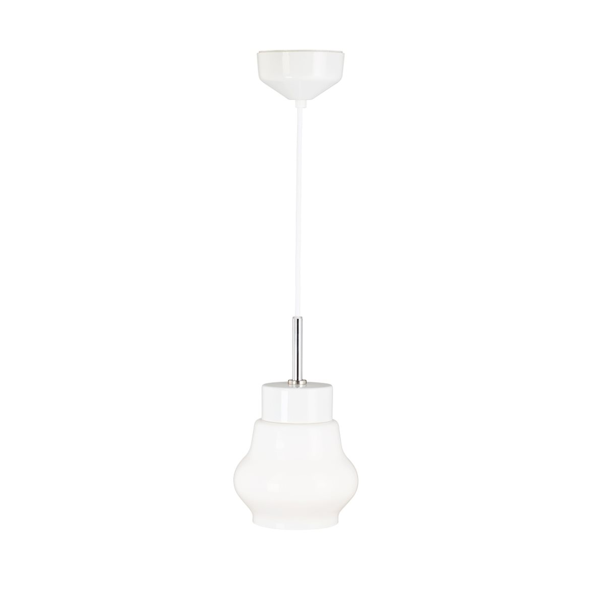 IFÖ Electric Smycka Emma pendel blankt opalglas vit | Inomhusbelysning - Taklampor - Taklampor hängande | Lampspecialisterna