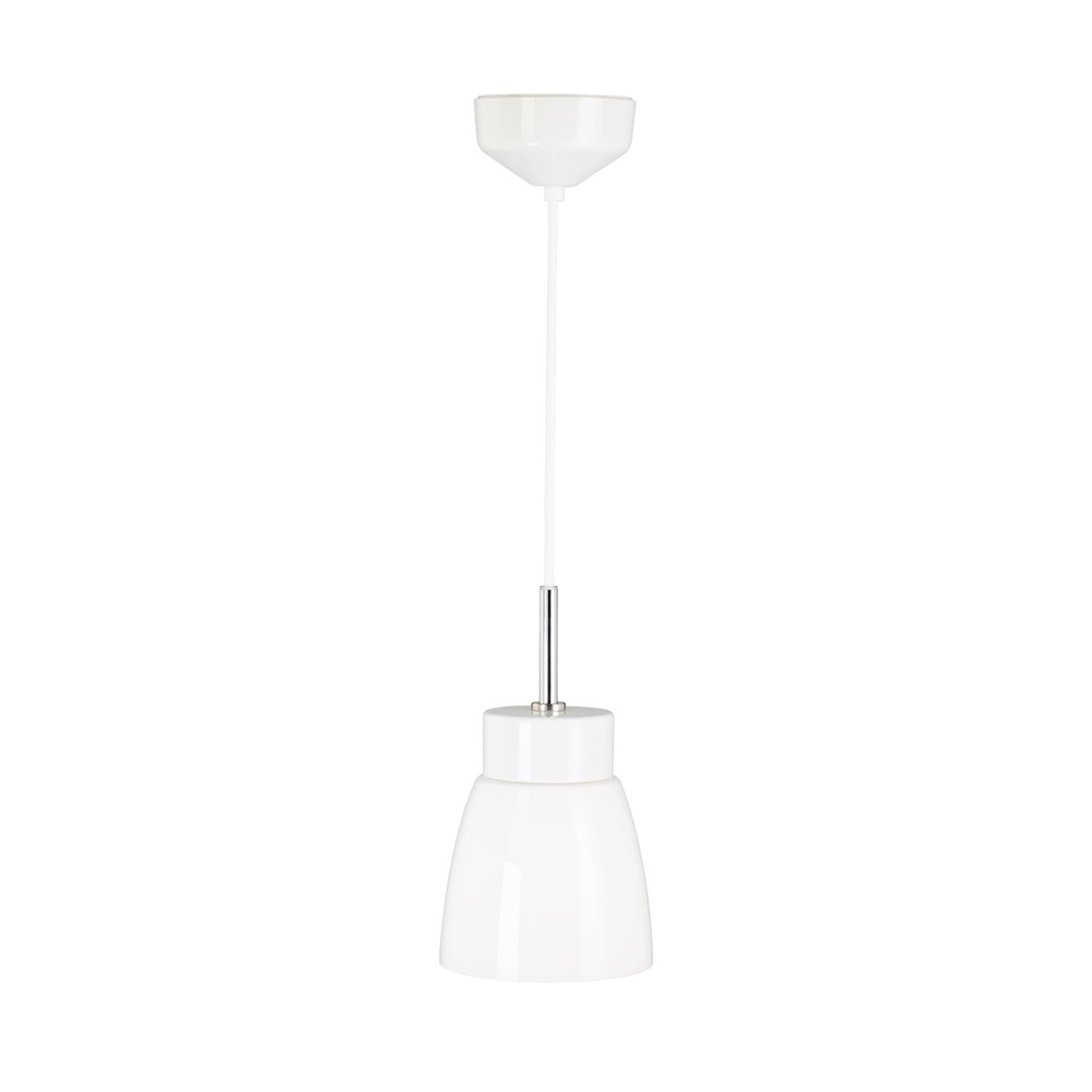 IFÖ Electric Smycka Klara pendel blankt opalglas vit | Inomhusbelysning - Taklampor - Taklampor hängande | Lampspecialisterna