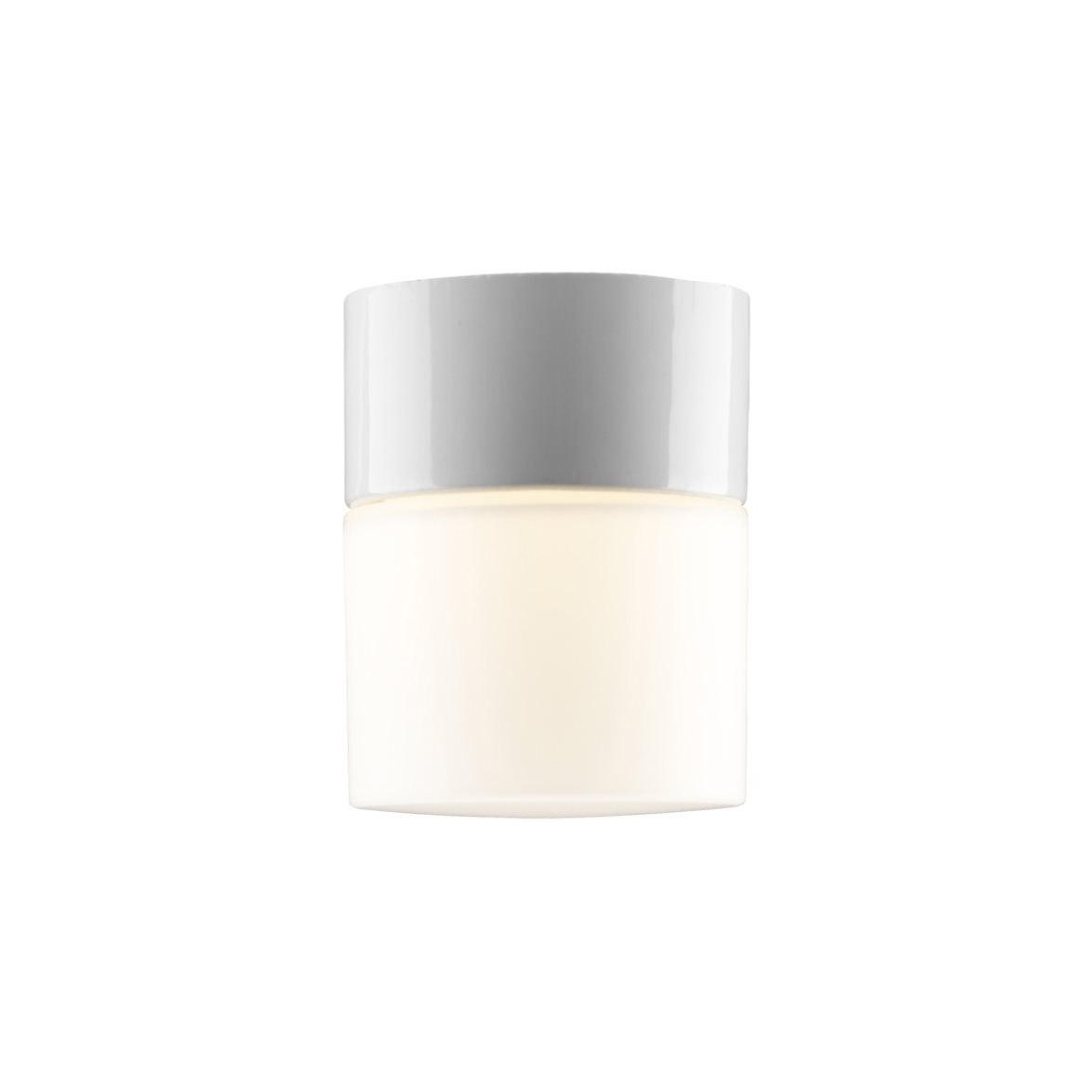 IF&Ouml; Electric Opus plafond 100/125, vit/opal