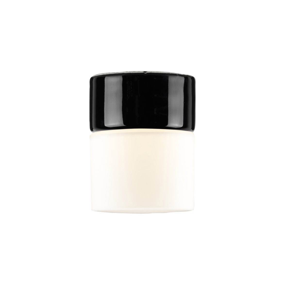 IFÖ Electric Opus plafond 100/125, svart/opal | Badrumsbelysning - Taklampor badrum | Lampspecialisterna