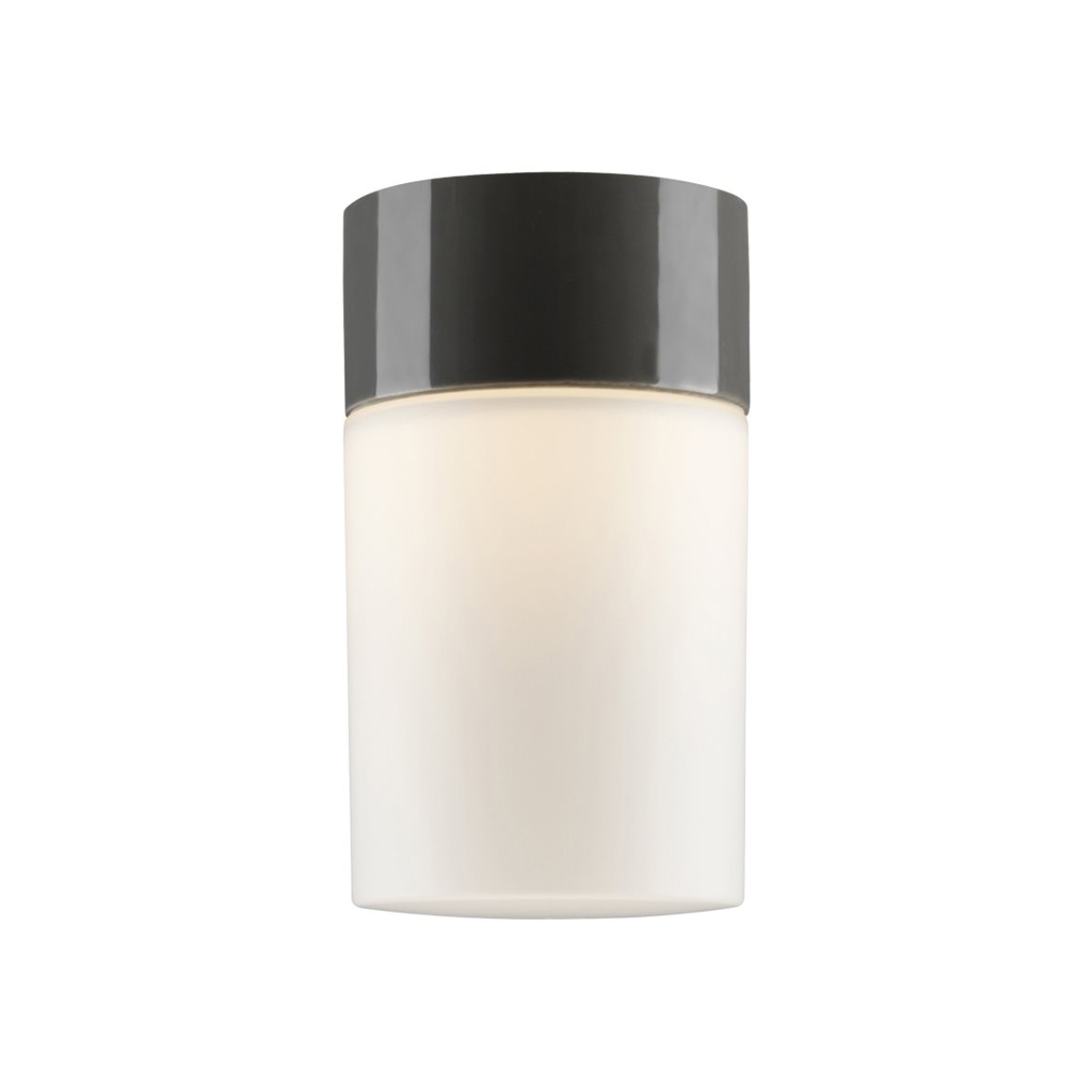 IFÖ Electric Opus plafond 100/175, grå/opal | Badrumsbelysning - Taklampor badrum | Lampspecialisterna