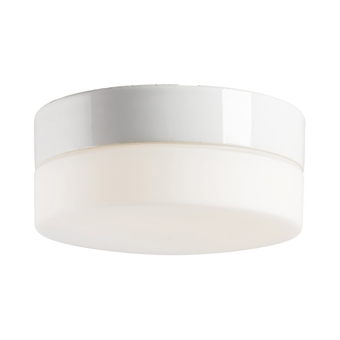 IFÖ Electric Opus LED-plafond 200/100 IP44, vit/opal | Badrumsbelysning - Vägglampor badrum | Lampspecialisterna