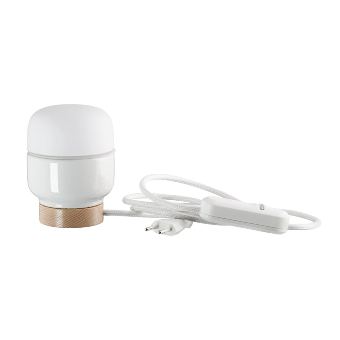 IFÖ Electric Ohm bordslampa 100 matt opal H130 vit | Inomhusbelysning - Bordslampor - Bordslampor Interiör | Lampspecialisterna