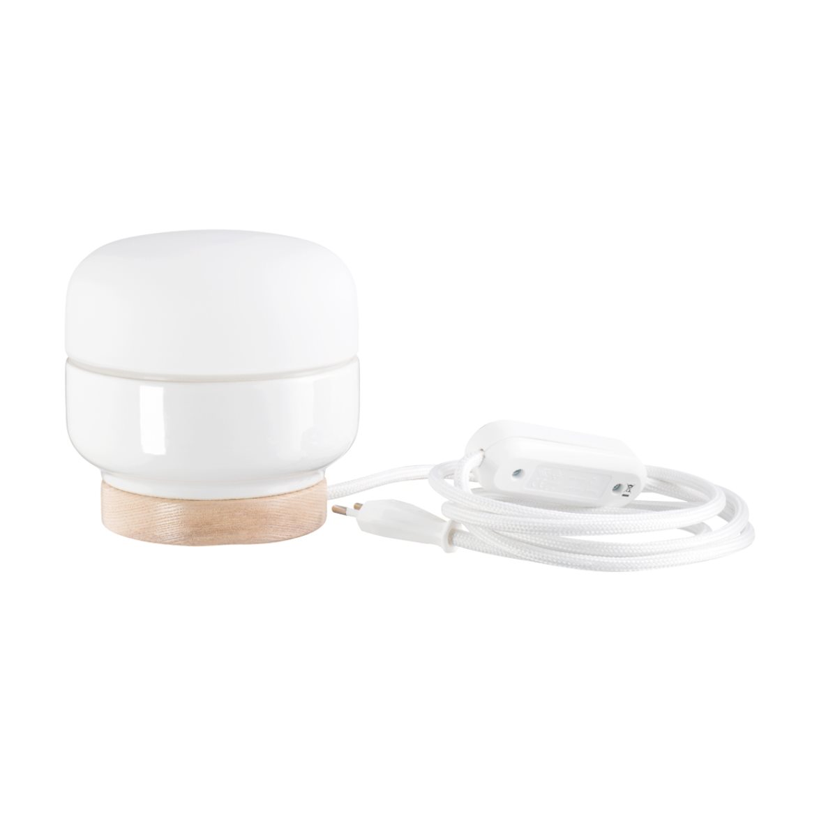 IFÖ Electric Ohm bordslampa 140 matt opal H135 vit | Inomhusbelysning - Bordslampor - Bordslampor Interiör | Lampspecialisterna