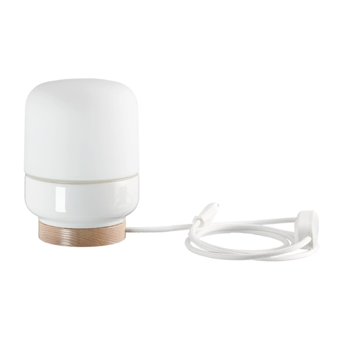 IF&Ouml; Electric Ohm bordslampa 140/190, vit matt opal