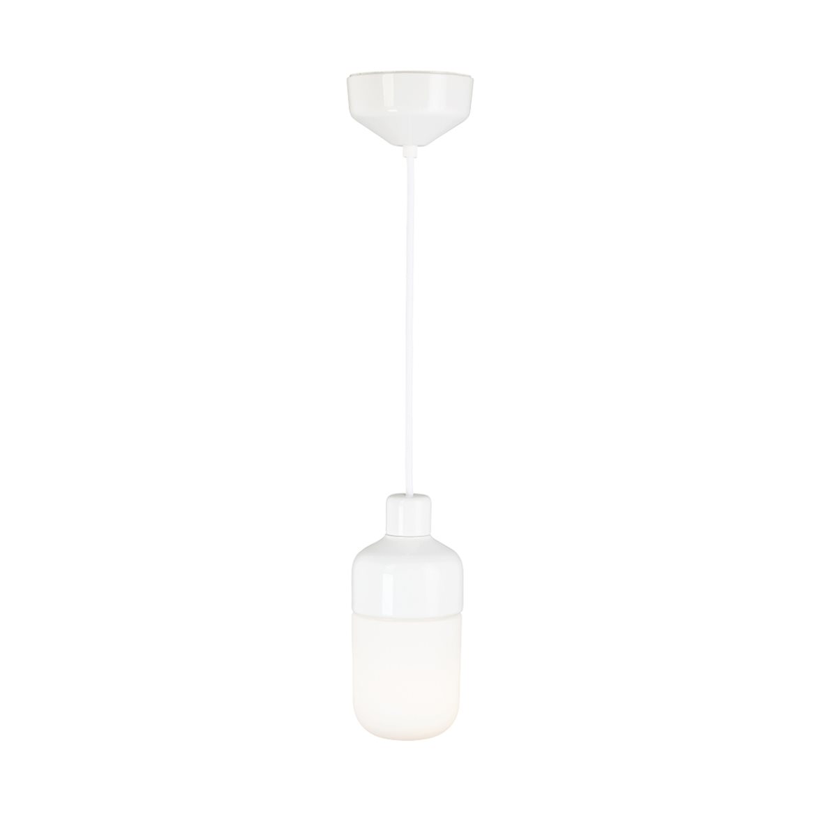 IFÖ Electric Ohm 215 pendel, vit/opal 21,5cm | Inomhusbelysning - Taklampor - Taklampor hängande | Lampspecialisterna