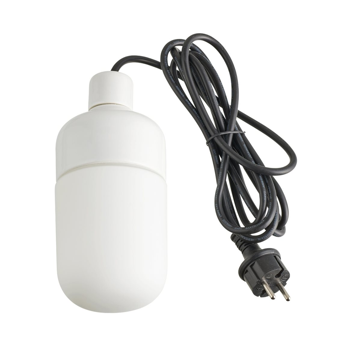 IFÖ Electric Ohm 215 pendel utomhus, vit/opal 21,5cm | Utomhusbelysning - Trädgårdsbelysning | Lampspecialisterna