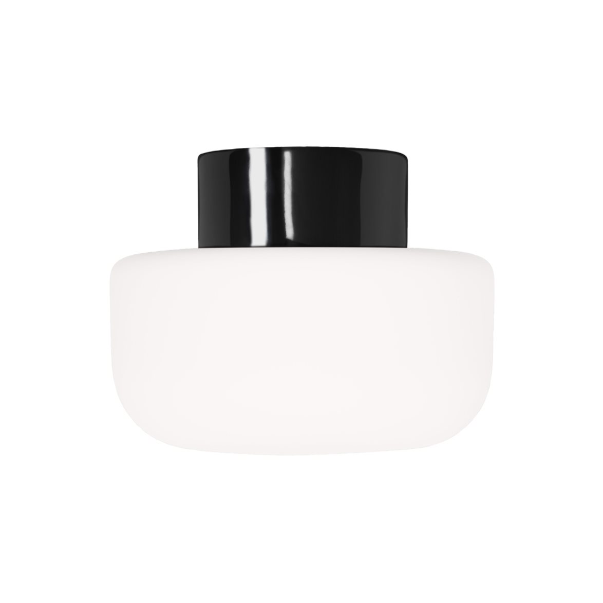 IFÖ Electric Plafond/vägg Solenne Ø210 svart | Badrumsbelysning - Taklampor badrum | Lampspecialisterna