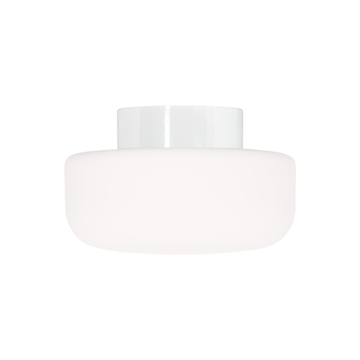 IFÖ Electric Plafond/vägg Solenne matt opalglas Ø250 vit | Badrumsbelysning - Taklampor badrum | Lampspecialisterna