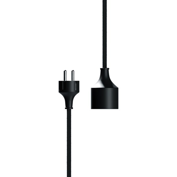Skarvsladd E1 Jet Black 2m