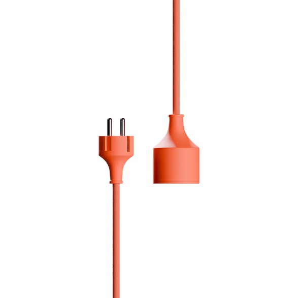 Skarvsladd E1 Electric Orange 2m