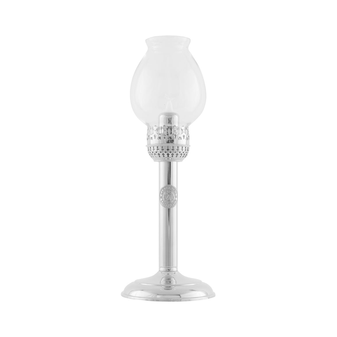 Karlskrona Lampfabrik Karlskronalykta, förnicklad mässing 32cm | Övrigt - Inredning - Ljusstakar | Lampspecialisterna