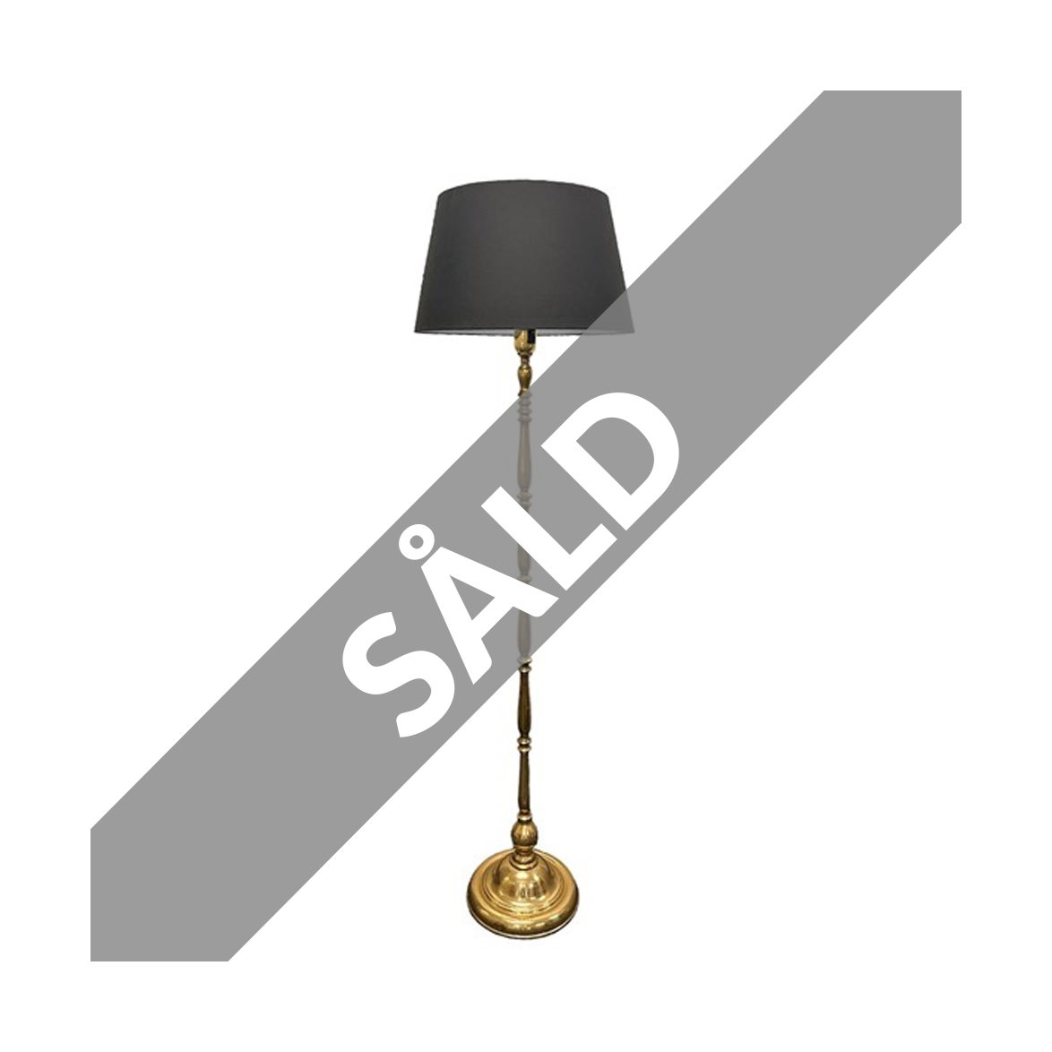 Vintage by Bright 1-2-3 Constantine golvfot, mässing | Inomhusbelysning - Vintagelampor - Golvlampor Vintage | Lampspecialisterna