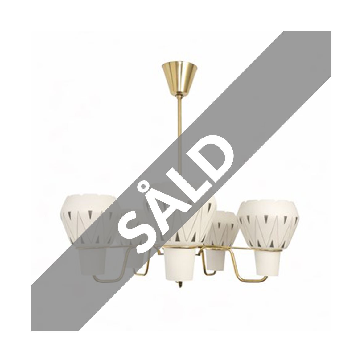 Vintage by Bright 1-2-3 Taklampa Bianca 60cm
