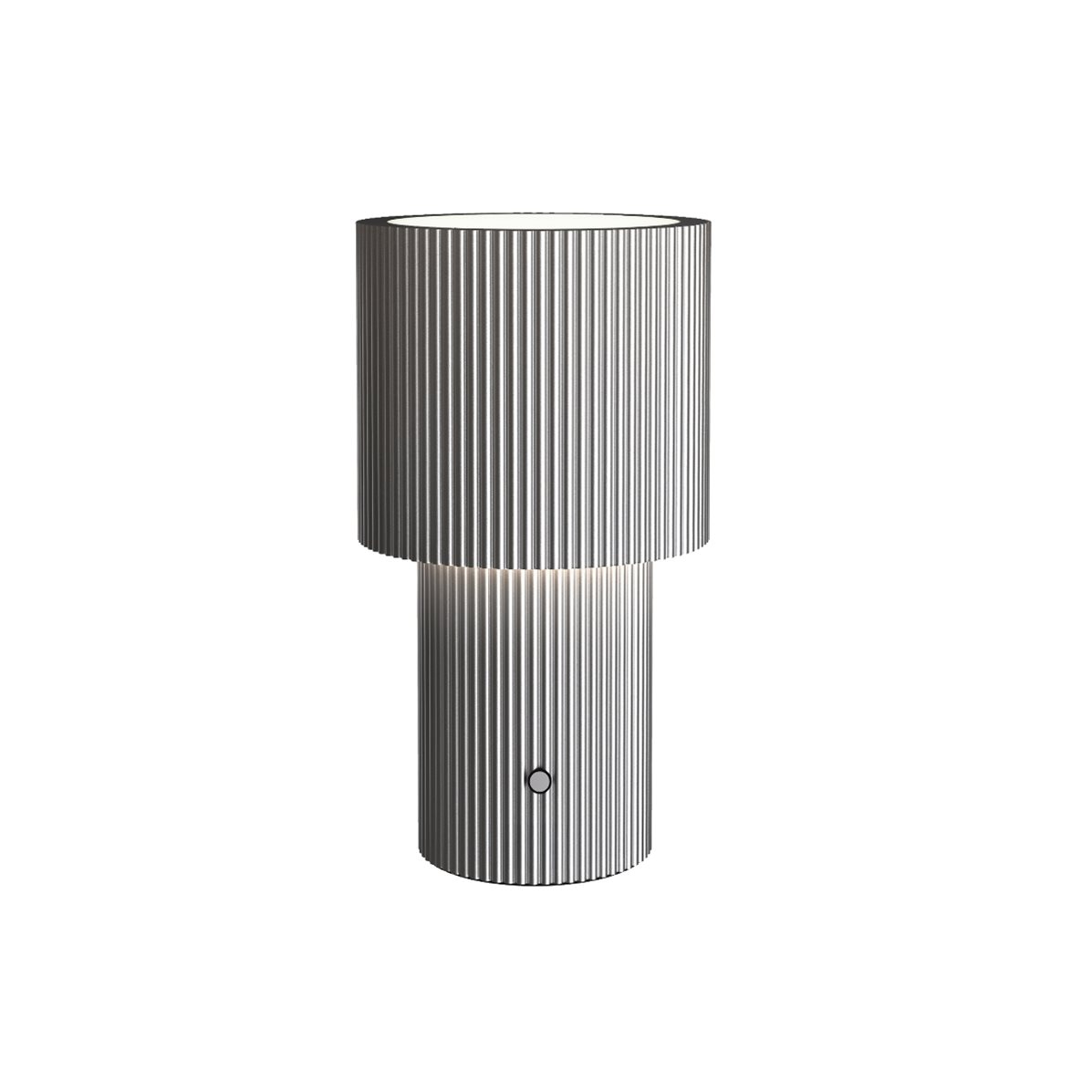 Herstal Bordslampa Iluma portabel silver