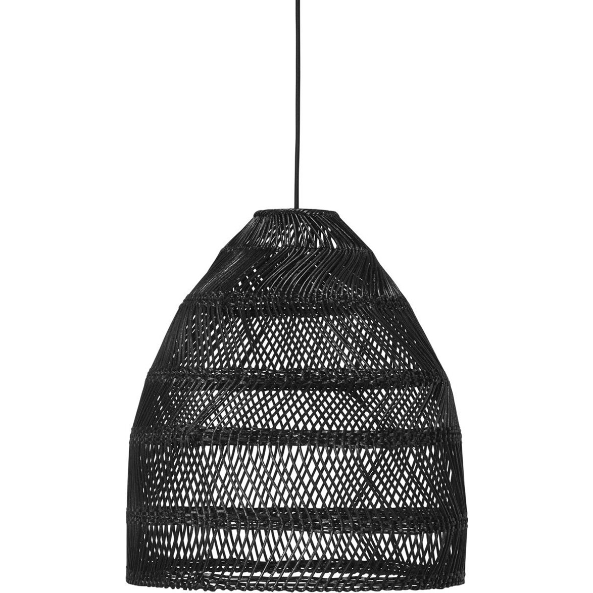 PR Home Maja Outdoor Wicker Black 45cm | Utomhusbelysning - Trädgårdsbelysning | Lampspecialisterna