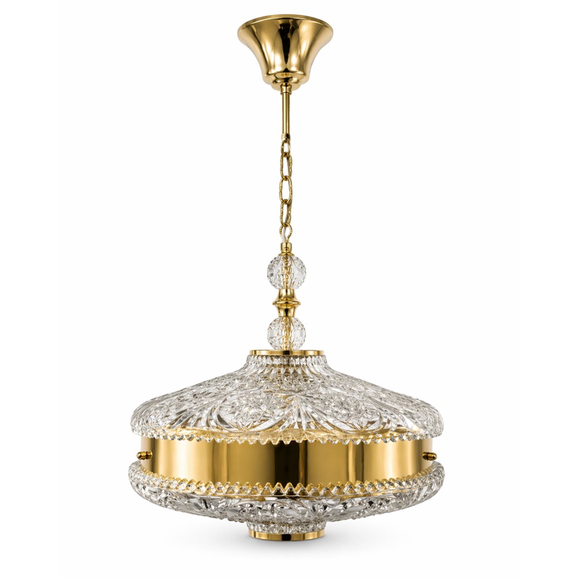 Vintage by Bright 1-2-3 Taklampa Mässing 40 cm