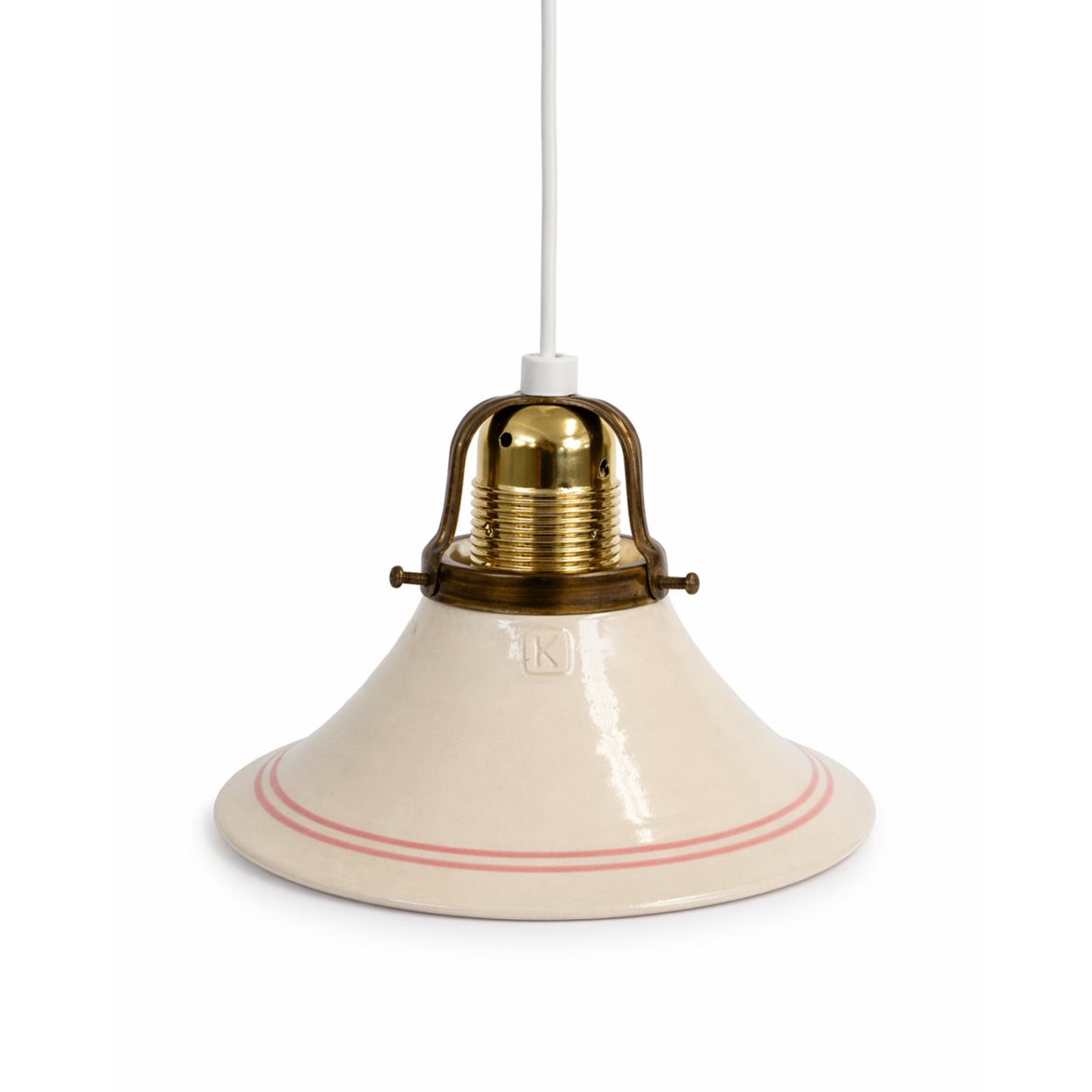 Vintage by Bright 1-2-3 F&ouml;nsterlampa Beige/rosa 17 cm