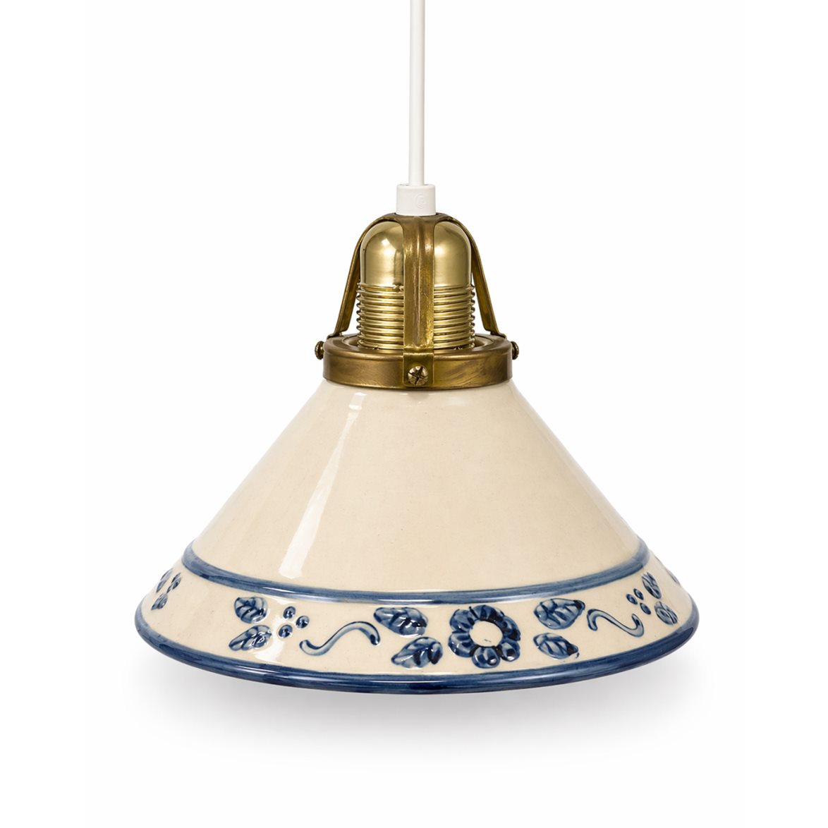 Vintage by Bright 1-2-3 Fönsterlampa Beige/blå 19 cm