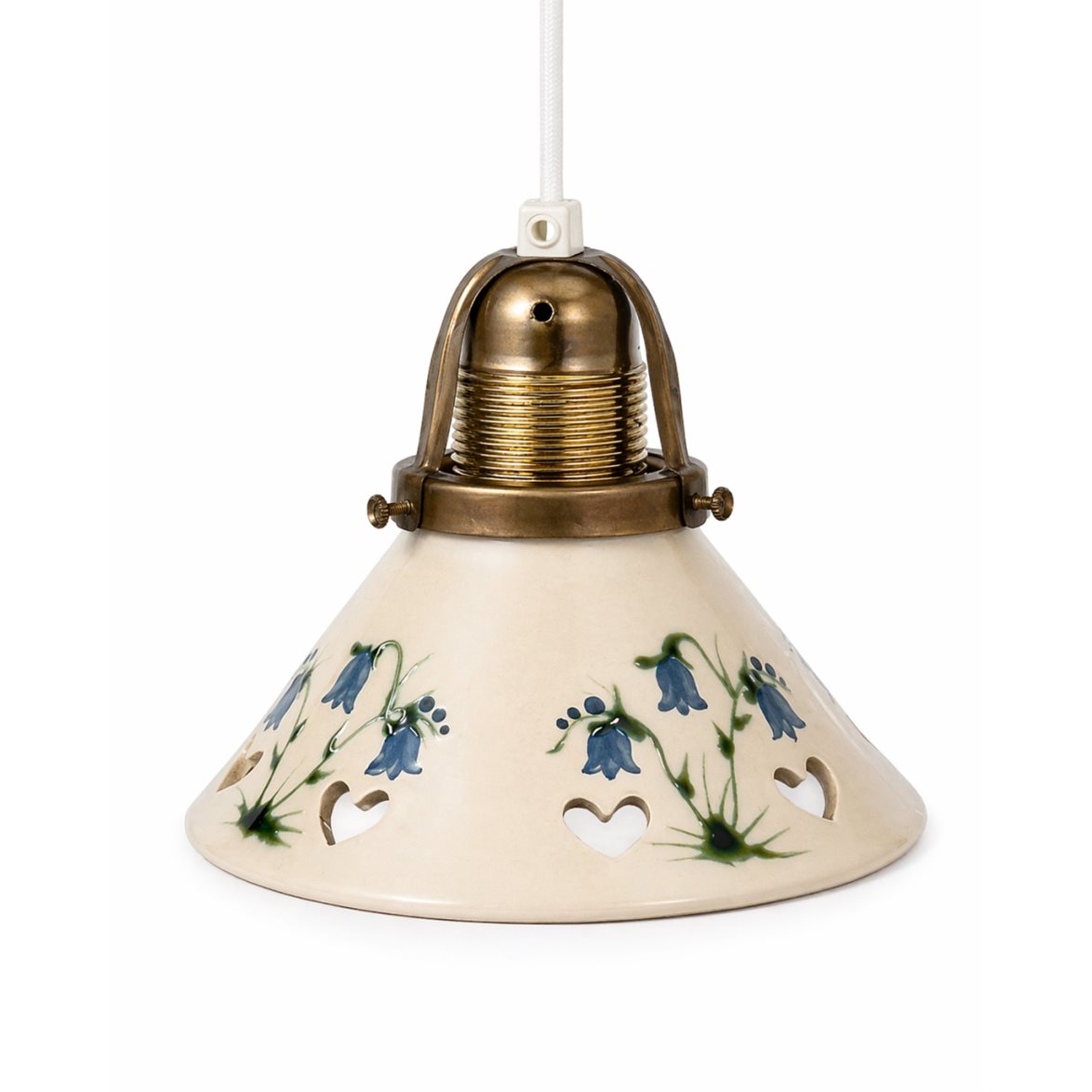 Vintage by Bright 1-2-3 Fönsterlampa Beige/blå 15 cm